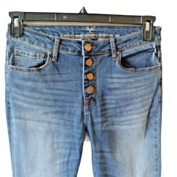 Versace V19.69 Jeans Size 28/6 Mid Rise Skinny - Picture 8 of 9